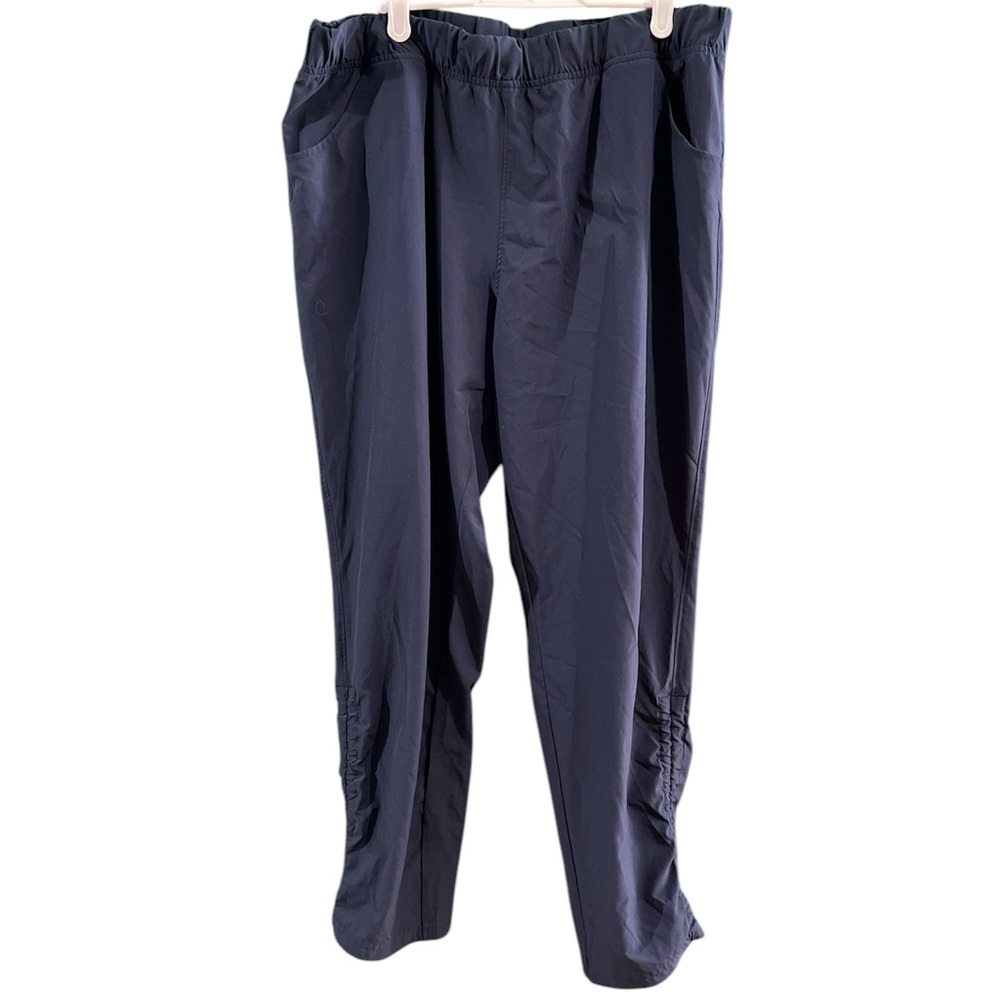 Athletic Works Navy Blue Track Pants - Size XL